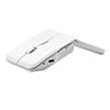 薄型Bluetoothマウス 5ボタン マルチペアリング対応 USB充電式 IRセンサー 折りたたみ式マウス