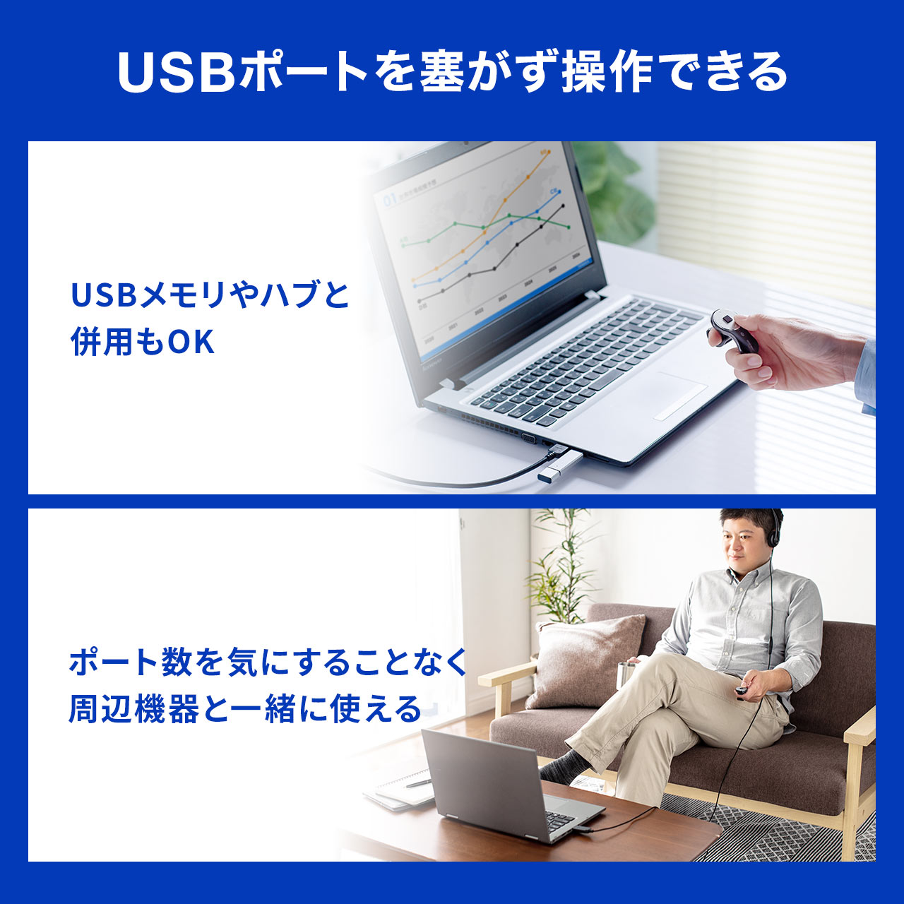 【ビジネス応援セール】リングマウス Bluetooth接続 5ボタン USB充電式 フィンガーマウス ブラック 400-MABT156BK