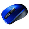 Bluetoothマウス 小型マウス 静音マウス ワイヤレス 5ボタン iPad iPhone ブルー