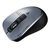【売り尽くし決算セール】Bluetoothマウス 小型マウス 静音マウス ワイヤレス 5ボタン iPad iPhone ガンメタリック