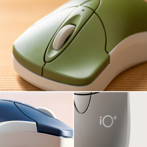 【期間限定お値下げ】Bluetoothマウス 静音マウス ワイヤレスマウス マルチペアリング 小型サイズ 3ボタン カウント切り替え800/1200/1600 ネイビー