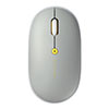 充電式マウス ワイヤレスマウス 静音マウス フラットマウス 薄型マウス 3ボタン ブルーLED グレー