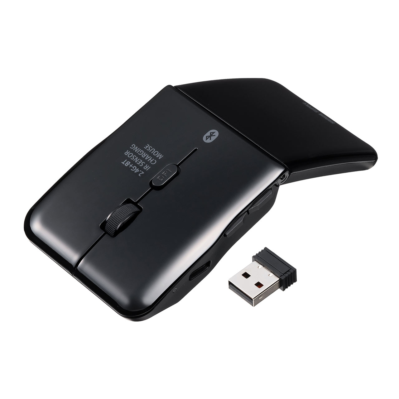 yVi|Cg10{z^}EX Bluetooth & 2.4GHz }EX 5{^ ^ ܂肽ݎ USB-C[d  CX }`yAO RpNg ߂ i ubN 400-MAWB1215BK