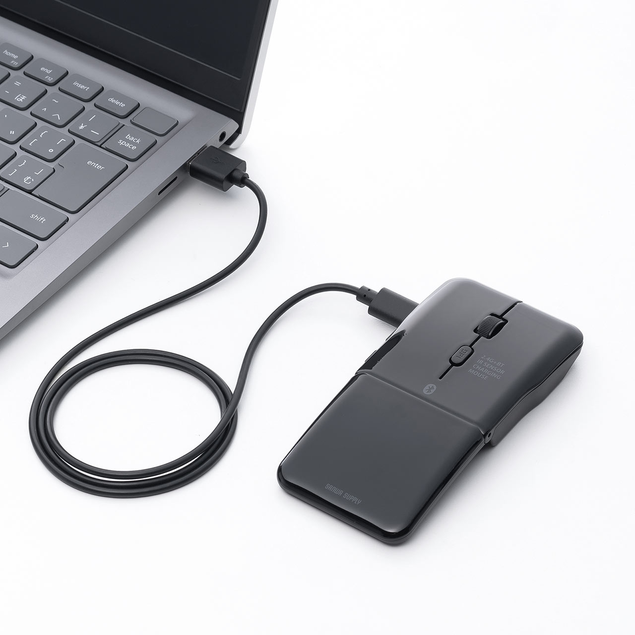 yVi|Cg10{z^}EX Bluetooth & 2.4GHz }EX 5{^ ^ ܂肽ݎ USB-C[d  CX }`yAO RpNg ߂ i ubN 400-MAWB1215BK