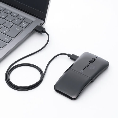yVi|Cg10{z^}EX Bluetooth & 2.4GHz }EX 3{^ ^ ܂肽ݎ USB-C[d  CX }`yAO RpNg ubN 400-MAWB121BK