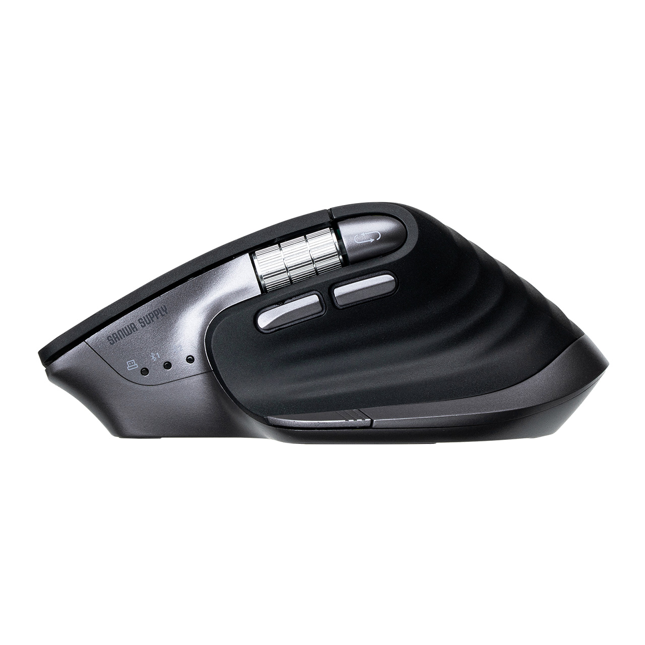 ���C�����X�}�E�X VELZA �T�C�h�z�C�[��/�����X�N���[�� Bluetooth/2.4GHz ���� �É� PAW3809 ���E�X�N���[�� Mac�Ή� �߂� �i�� USB-C �[�d�� ���@�\