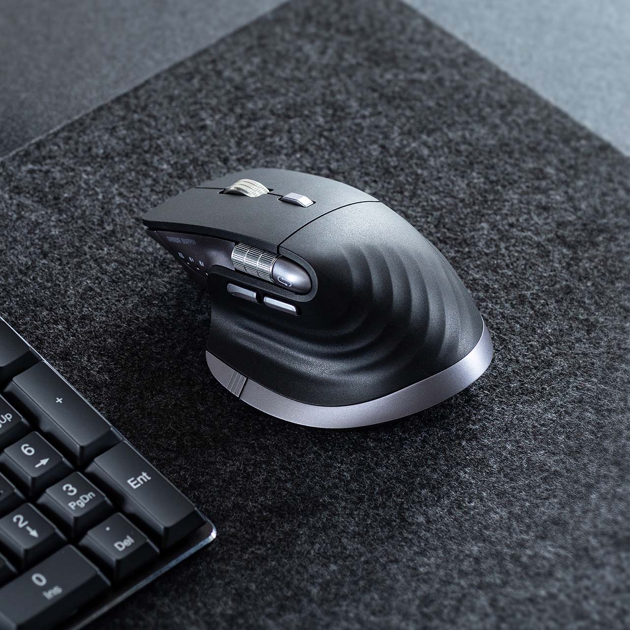 ���C�����X�}�E�X VELZA �T�C�h�z�C�[��/�����X�N���[�� Bluetooth/2.4GHz ���� �É� PAW3809 ���E�X�N���[�� Mac�Ή� �߂� �i�� USB-C �[�d�� ���@�\