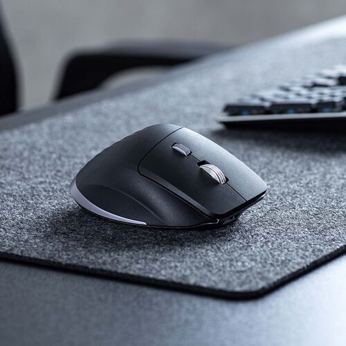 ���C�����X�}�E�X VELZA �T�C�h�z�C�[��/�����X�N���[�� Bluetooth/2.4GHz ���� �É� PAW3809 ���E�X�N���[�� Mac�Ή� �߂� �i�� USB-C �[�d�� ���@�\