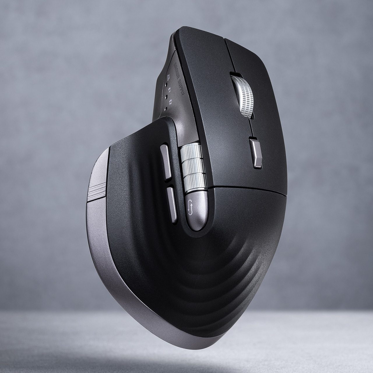 ���C�����X�}�E�X VELZA �T�C�h�z�C�[��/�����X�N���[�� Bluetooth/2.4GHz ���� �É� PAW3809 ���E�X�N���[�� Mac�Ή� �߂� �i�� USB-C �[�d�� ���@�\