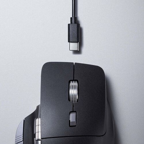 ���C�����X�}�E�X VELZA �T�C�h�z�C�[��/�����X�N���[�� Bluetooth/2.4GHz ���� �É� PAW3809 ���E�X�N���[�� Mac�Ή� �߂� �i�� USB-C �[�d�� ���@�\