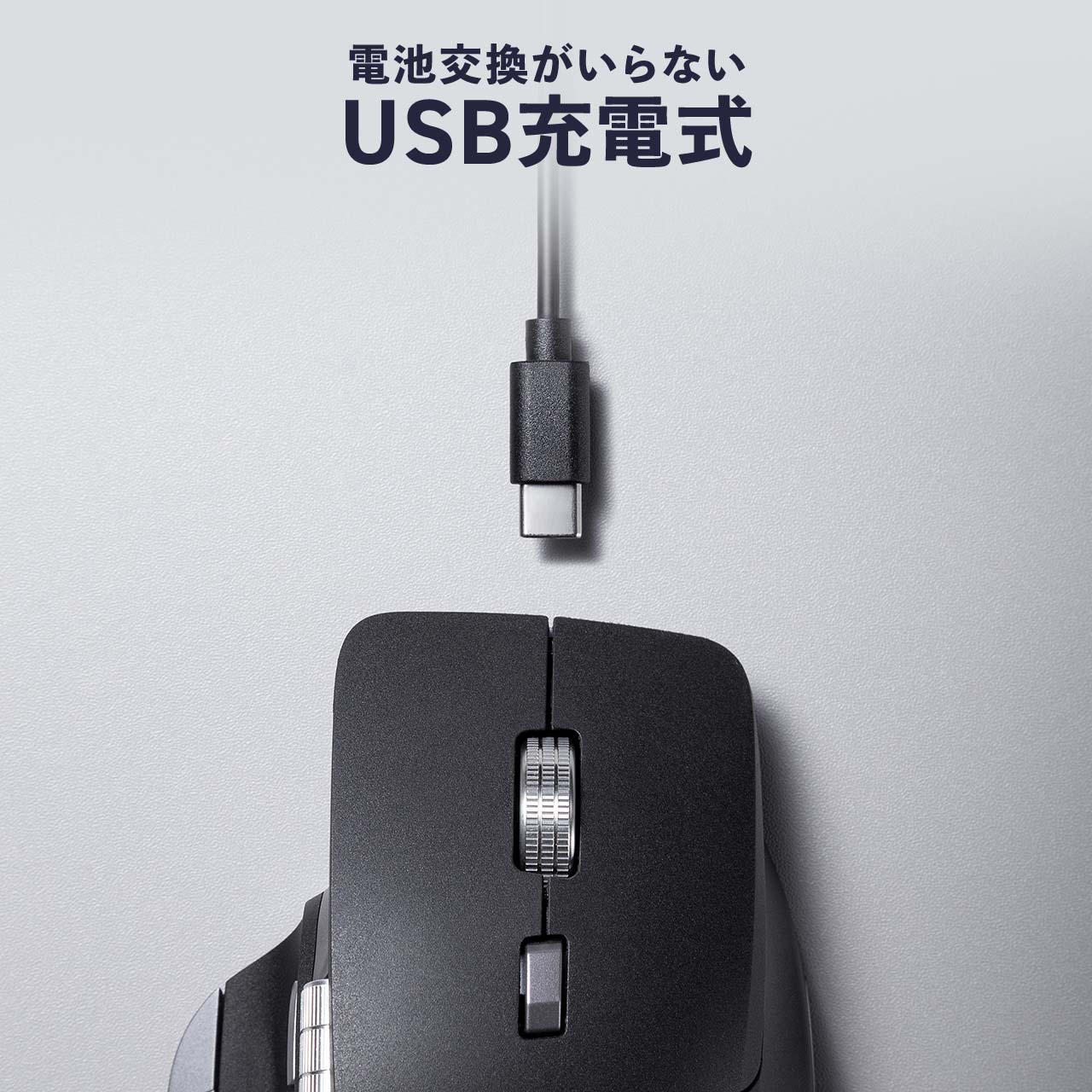 ���C�����X�}�E�X VELZA �T�C�h�z�C�[��/�����X�N���[�� Bluetooth/2.4GHz ���� �É� PAW3809 ���E�X�N���[�� Mac�Ή� �߂� �i�� USB-C �[�d�� ���@�\