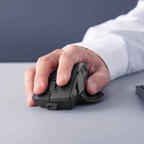 液晶画面＆8ボタン搭載の多機能エルゴマウス発売