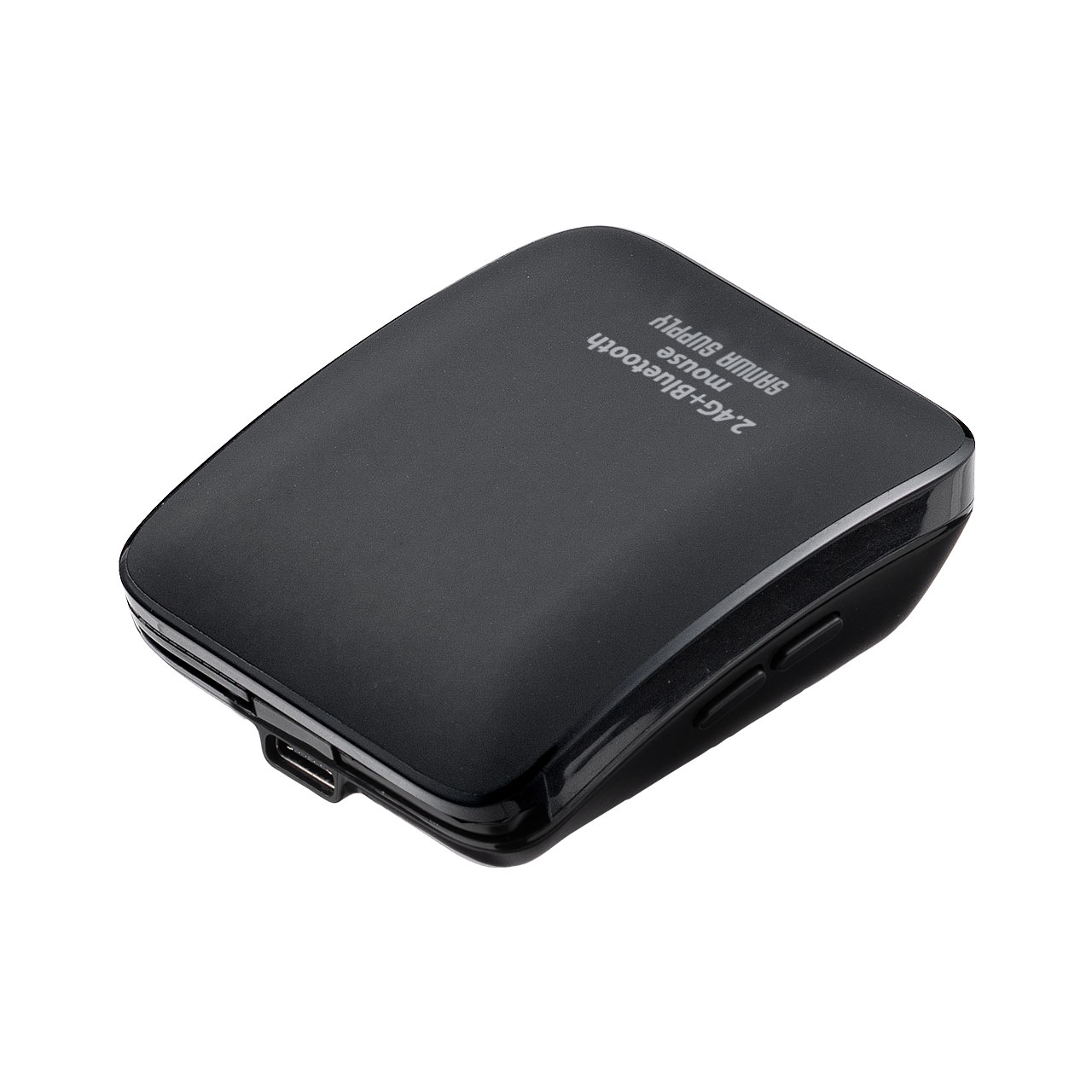 �y�V���iP10�{�z���^�}�E�X Bluetooth 2.4GHz���C�����X �X���C�h�J�o�[ �J�œd���I���I�t 5�{�^�� �߂�E�i�� ���^ �R���p�N�g USB-C�[�d�� �X���� �y�� �É� �u���b�N