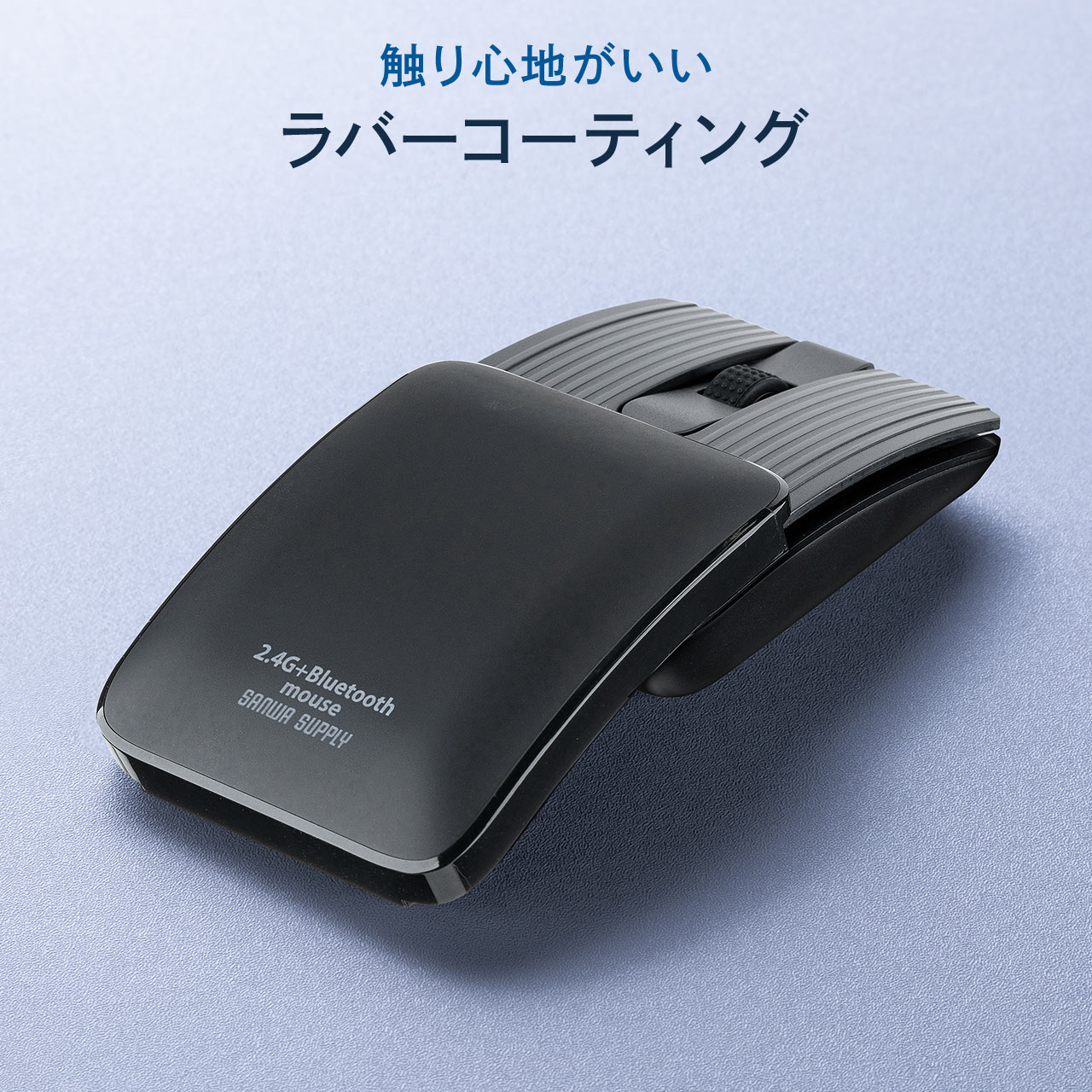 �y�V���iP10�{�z���^�}�E�X Bluetooth 2.4GHz���C�����X �X���C�h�J�o�[ �J�œd���I���I�t 5�{�^�� �߂�E�i�� ���^ �R���p�N�g USB-C�[�d�� �X���� �y�� �É� �u���b�N