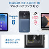 �y�V���iP10�{�z���^�}�E�X Bluetooth 2.4GHz���C�����X �X���C�h�J�o�[ �J�œd���I���I�t 5�{�^�� �߂�E�i�� ���^ �R���p�N�g USB-C�[�d�� �X���� �y�� �É� �u���b�N