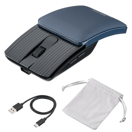 �y�V���iP10�{�z���^�}�E�X Bluetooth 2.4GHz���C�����X �X���C�h�J�o�[ �J�œd���I���I�t 5�{�^�� �߂�E�i�� ���^ �R���p�N�g USB-C�[�d�� �X���� �y�� �É� �u���[