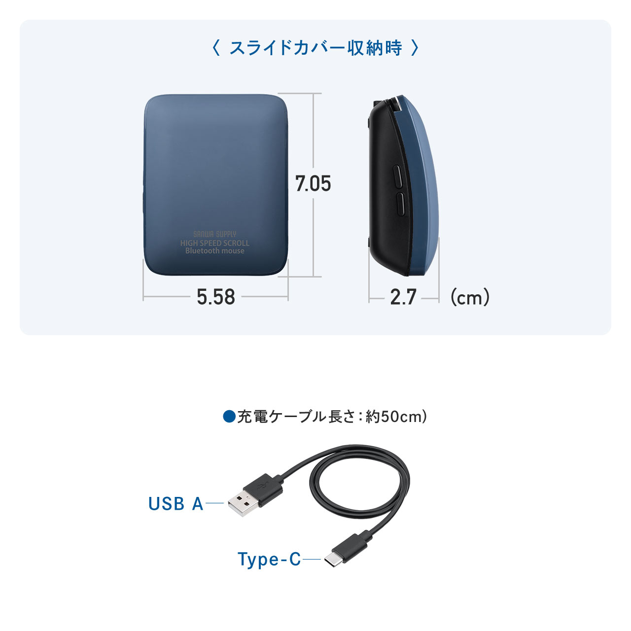 �y�V���iP10�{�z���^�}�E�X Bluetooth 2.4GHz���C�����X �X���C�h�J�o�[ �J�œd���I���I�t 5�{�^�� �߂�E�i�� ���^ �R���p�N�g USB-C�[�d�� �X���� �y�� �É� �u���[