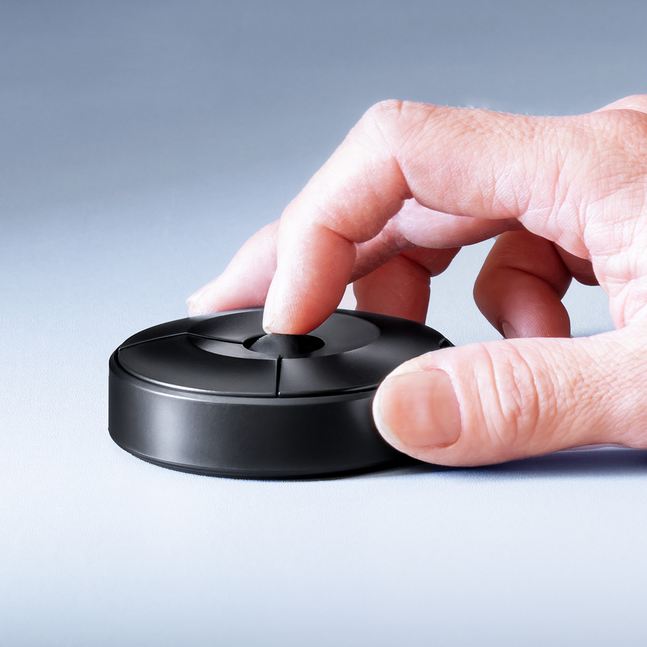 UFOマウス 円盤型 Bluetoothワイヤレスマウス 無線 2.4GHz 光学式 薄型 