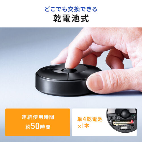 UFOマウス 円盤型 Bluetoothワイヤレスマウス 無線 2.4GHz 光学式 薄型 