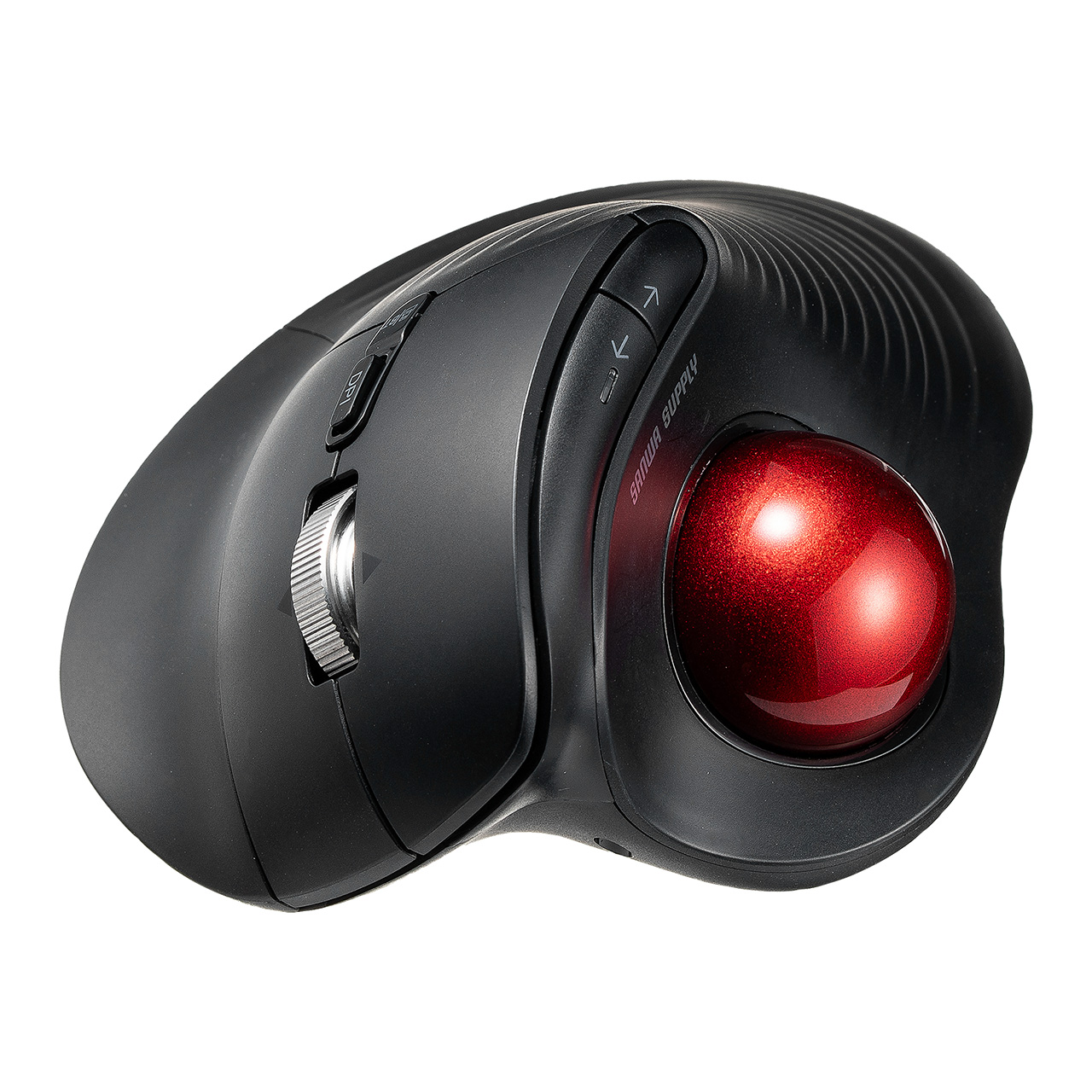 �g���b�N�{�[���}�E�X �`���g�z�C�[�� �����X�N���[�� �G���S�m�~�N�X �É� 2.4GHz Bluetooth ���C�����X 5�{�^�� USB-C�[�d�� ���b�h