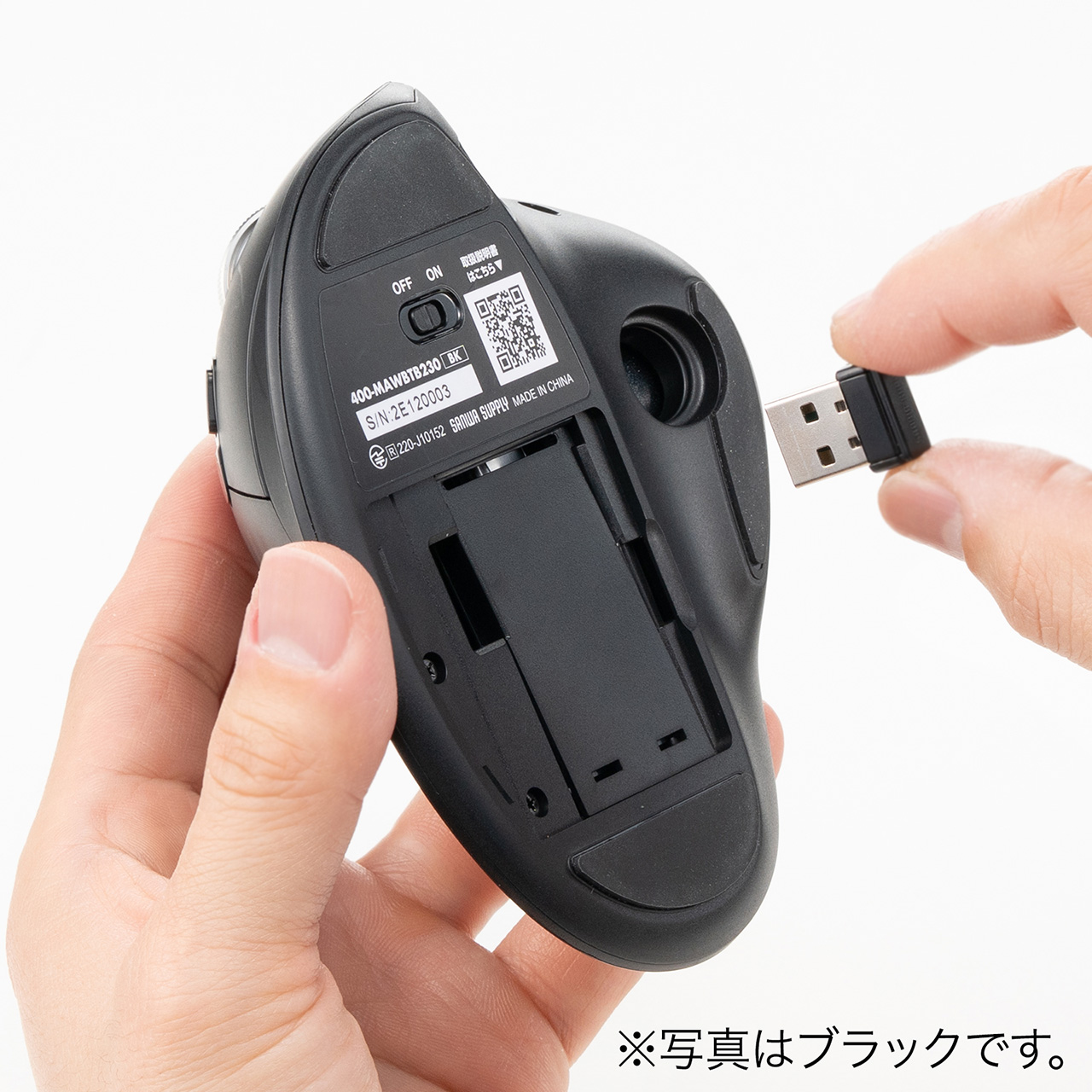 �g���b�N�{�[���}�E�X �`���g�z�C�[�� �����X�N���[�� �G���S�m�~�N�X �É� 2.4GHz Bluetooth ���C�����X 5�{�^�� USB-C�[�d�� ���b�h