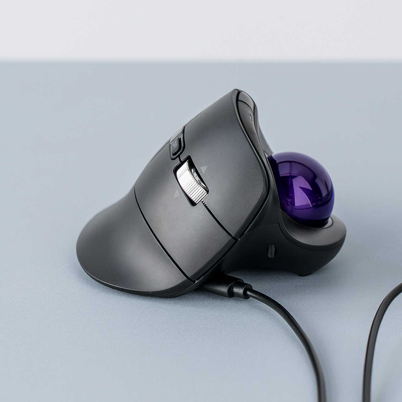 �g���b�N�{�[���}�E�X �`���g�z�C�[�� �����X�N���[�� �G���S�m�~�N�X �É� 2.4GHz Bluetooth ���C�����X 5�{�^�� USB-C�[�d�� �o�C�I���b�g