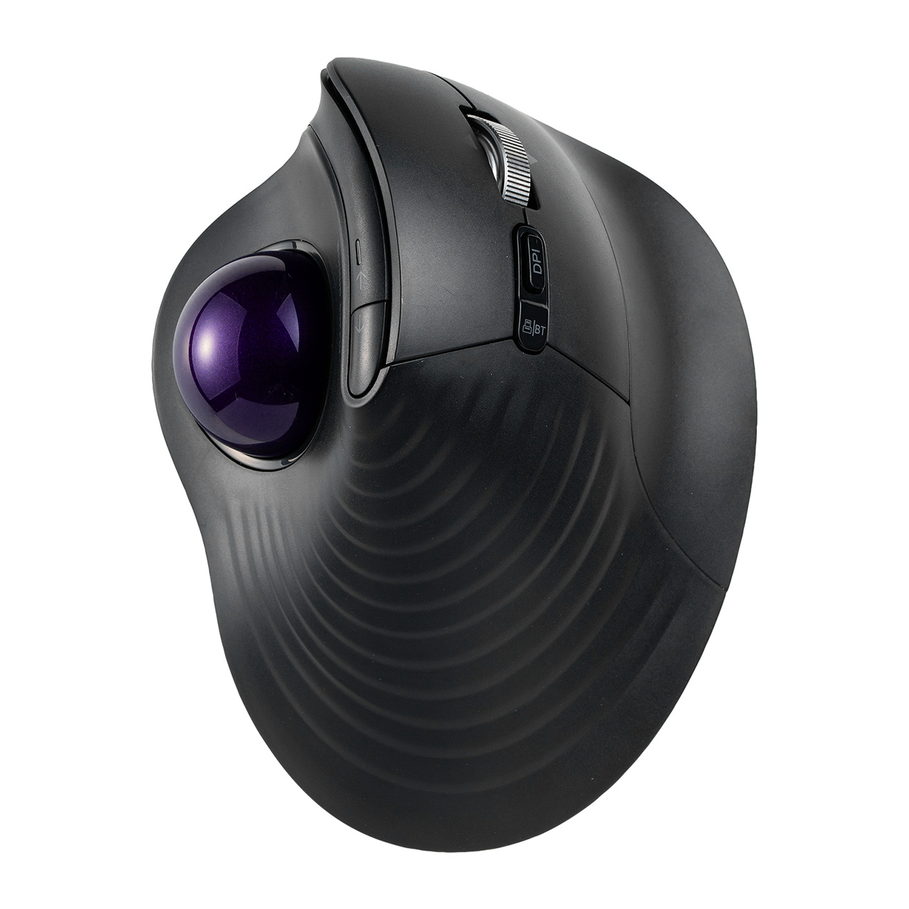 �g���b�N�{�[���}�E�X �`���g�z�C�[�� �����X�N���[�� �G���S�m�~�N�X �É� 2.4GHz Bluetooth ���C�����X 5�{�^�� USB-C�[�d�� �o�C�I���b�g