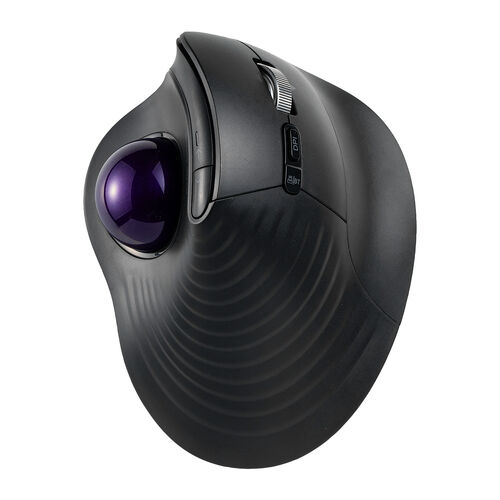 �g���b�N�{�[���}�E�X �`���g�z�C�[�� �����X�N���[�� �G���S�m�~�N�X �É� 2.4GHz Bluetooth ���C�����X 5�{�^�� USB-C�[�d�� �o�C�I���b�g