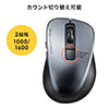 【オフィスアイテムセール】Type-Cワイヤレスマウス 小型マウス 静音マウス ワイヤレス 5ボタン ガンメタリック