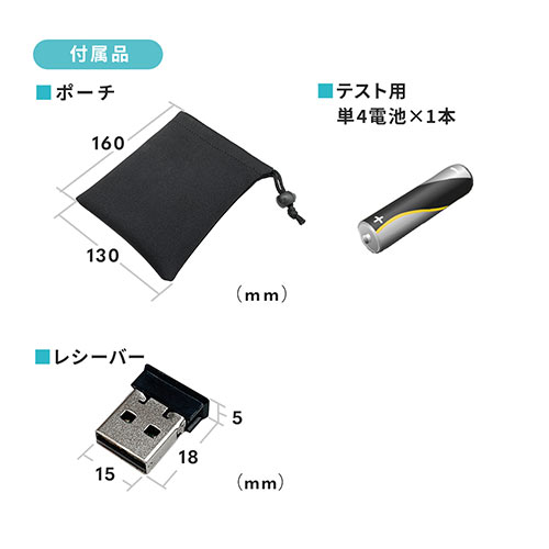 小型トラックボール ワイヤレス USB Aレシーバー接続 レーザーセンサー NINO ニノ ホワイト