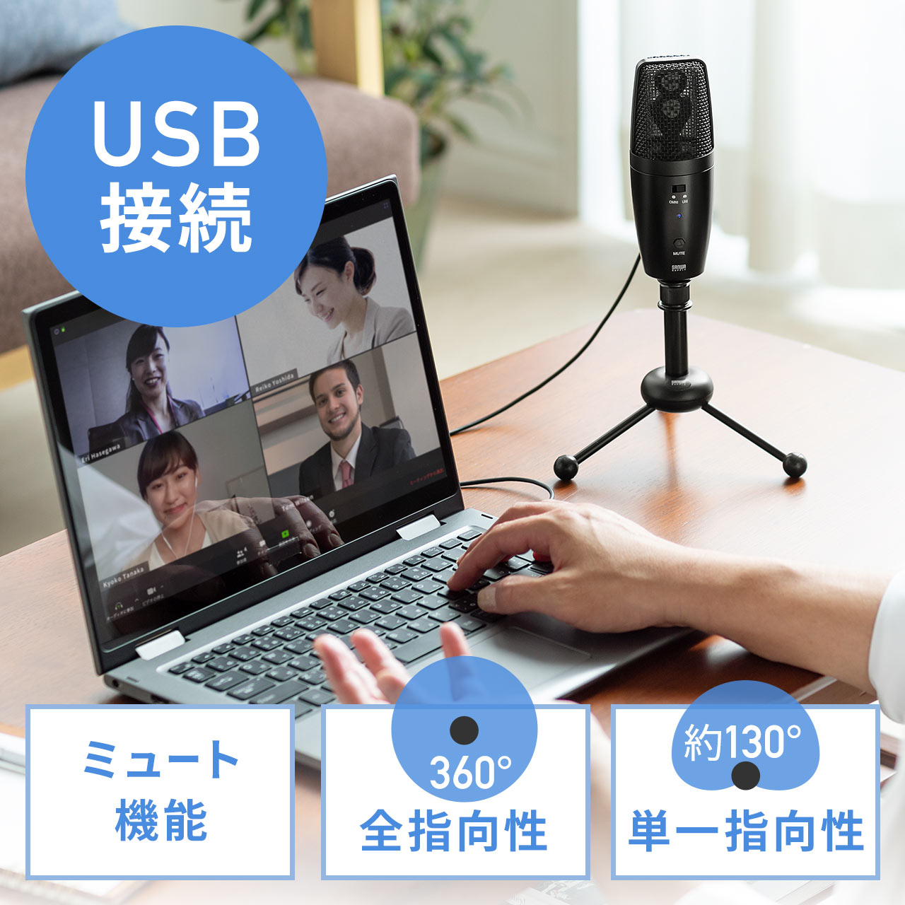 USB RfT[}CN w؂芷 Sw & Pw W zoom 400-MC001