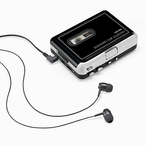 カセットテープ MP3変換プレーヤー（カセットテープデジタル化コンバーター） 400-MEDI002