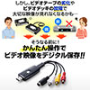 USBビデオキャプチャー（ビデオテープダビング・デジタル化・minidvダビング・usbキャプチャー・S端子・コンポジット ・アナログ 変換）