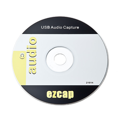 オーディオキャプチャー（USB接続・ソフト付属・アナログ音声デジタル化・Windows対応） 400-MEDI017