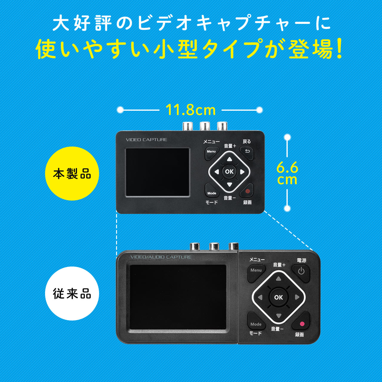 サンワサプライ VIDEO CAPTURE BOX 400-MEDIO46 サンワダイレクト本店 サンワサプライ【オフィス・PC周辺通販】