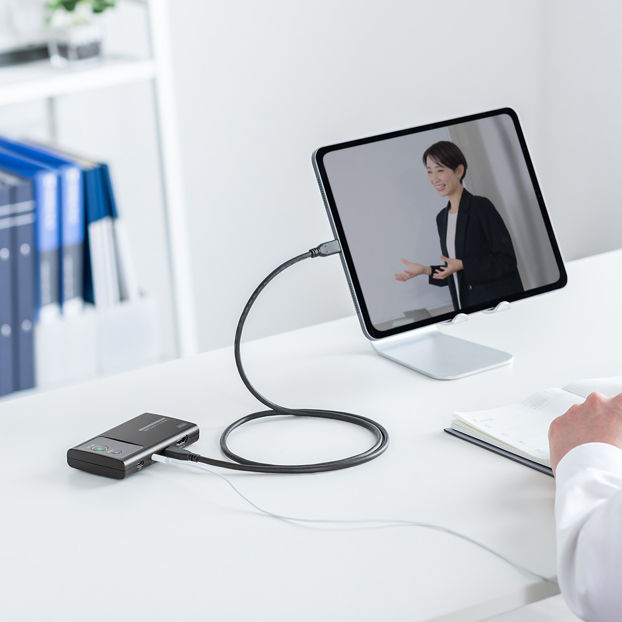 サンワダイレクト　ビデオキャプチャー ブラック 400-MEDI054 サンワダイレクト本店 サンワサプライ【オフィス・PC周辺通販】