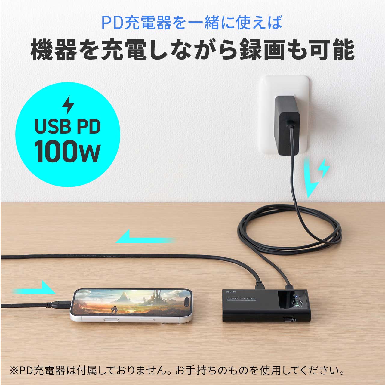 サンワダイレクト　ビデオキャプチャー ブラック 400-MEDI054 サンワダイレクト本店 サンワサプライ【オフィス・PC周辺通販】