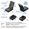 Switchドック 冷却ファン付き 充電スタンド USBハブ HDMI出力 有機ELモデル対応 400-NSW011BK