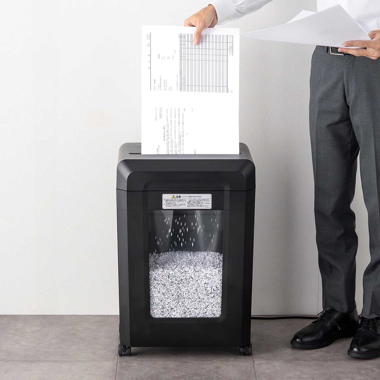 �}�C�N���J�b�g�V�����b�_�[ ��e��30L A3�Ή� �ő�9�������גf 2�~10mm CD/DVD�Ή� �J�[�h�Ή� �閧���R�k�΍�