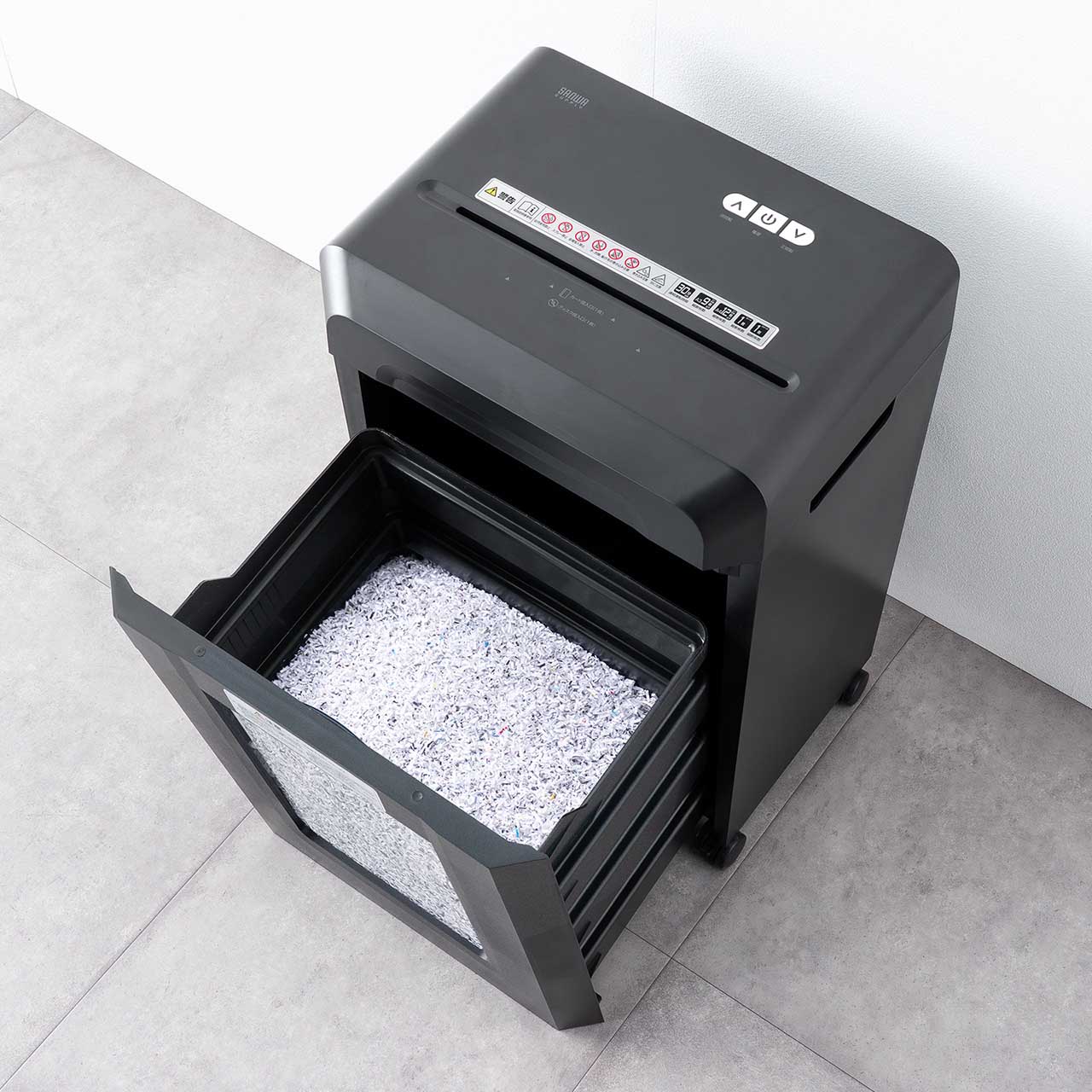 �}�C�N���J�b�g�V�����b�_�[ ��e��30L A3�Ή� �ő�9�������גf 2�~10mm CD/DVD�Ή� �J�[�h�Ή� �閧���R�k�΍�