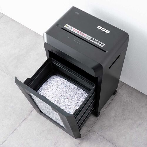 �}�C�N���J�b�g�V�����b�_�[ ��e��30L A3�Ή� �ő�9�������גf 2�~10mm CD/DVD�Ή� �J�[�h�Ή� �閧���R�k�΍�