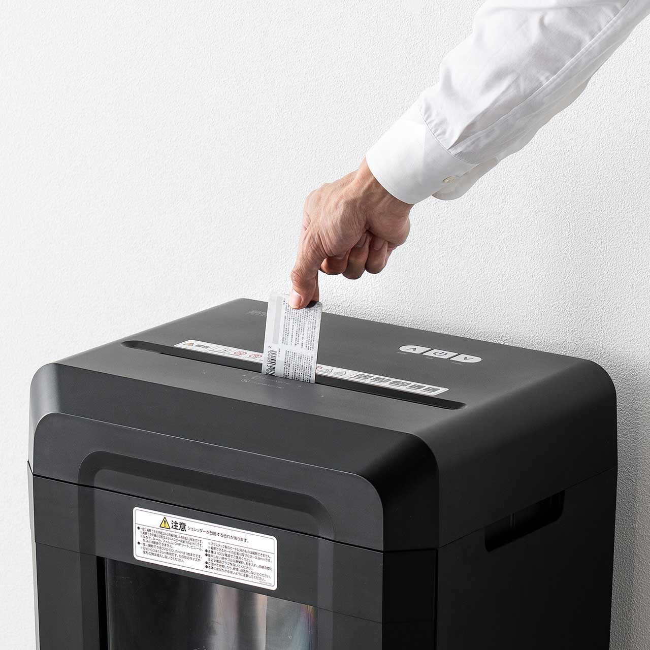 �N���X�J�b�g�V�����b�_�[ ��e��30L A3�Ή� �ő�13�������גf 4�~40mm CD/DVD�Ή� �J�[�h�Ή� ���R�k�΍�