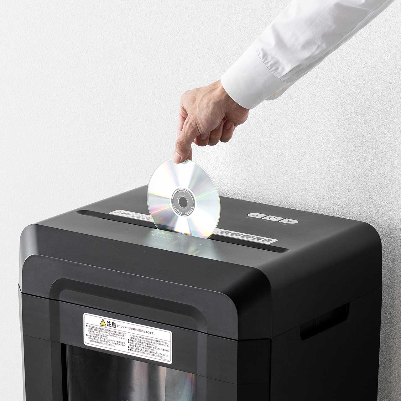 �N���X�J�b�g�V�����b�_�[ ��e��30L A3�Ή� �ő�13�������גf 4�~40mm CD/DVD�Ή� �J�[�h�Ή� ���R�k�΍�