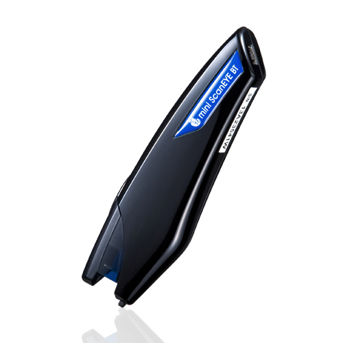 ペン型スキャナー（OCR機能・USB＆Bluetooth接続・スマートフォン対応・miniScanEYE BT） 400-SCN018