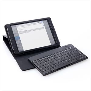 iPad mini Bluetoothキーボード付きケース（キーボード着脱・スタンド