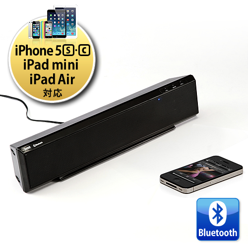 BluetoothXs[J[iiPhone 5sE5cEX}[gtHEiPadΉE2.1chE20Wj 400-SP020