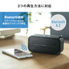 【期間限定お値下げ】Bluetoothスピーカー 防水防塵 Bluetooth 4.2 microSD MP3再生 6W出力 レッド