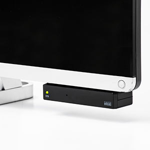 サンワダイレクト テレビスピーカー(ワイヤレス・テレビ用・手元
