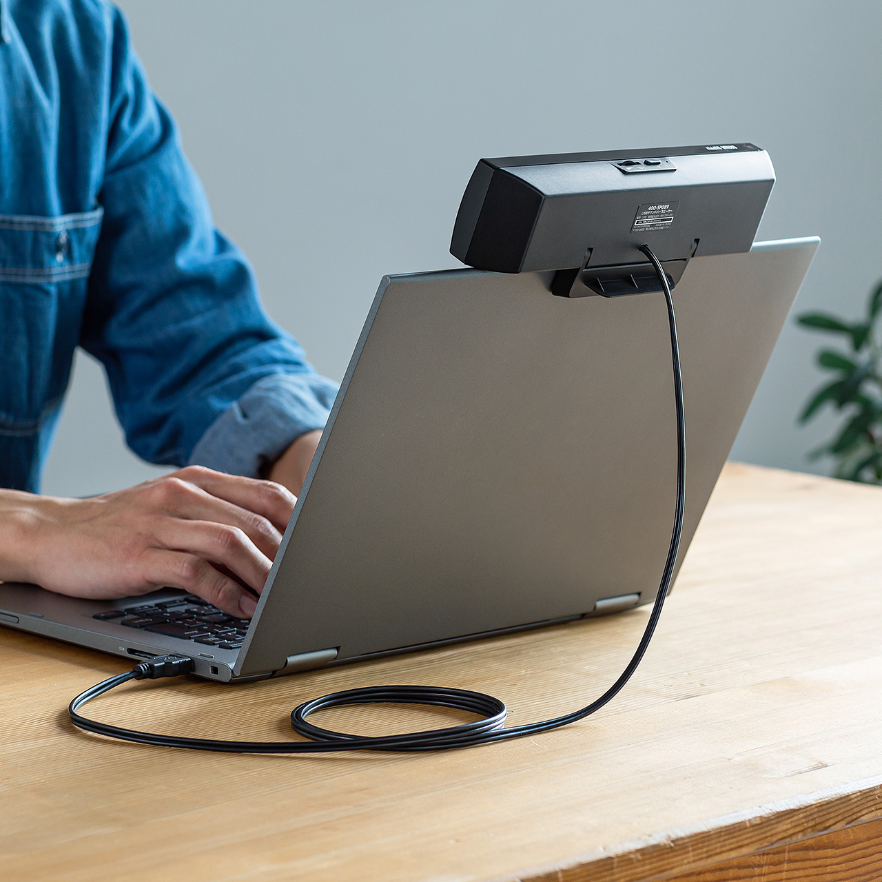 �y5��Z�b�g�zUSB �T�E���h�o�[�X�s�[�J�[ 6W�o�� �N���b�v&�X�^���h�Ή� PC�X�s�[�J�[