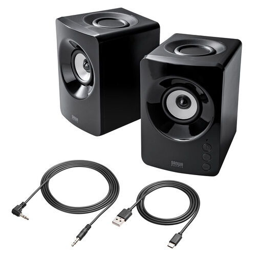 yVi|Cg10{zPCXs[J[ BluetoothXs[J[ USBXs[J[ 3.5mmڑΉ 10W ቹ pbVu RpNg 400-SP116